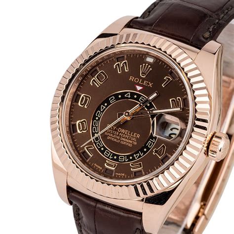 sky dweller rolex rose gold price|Rolex Sky-Dweller value.